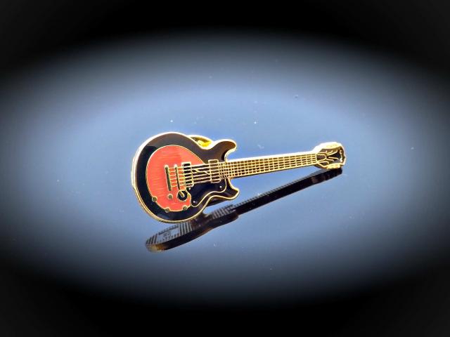 Gibson Les Paul Special 55 Guitar Pin Badge (special Rare Double cut vintage )