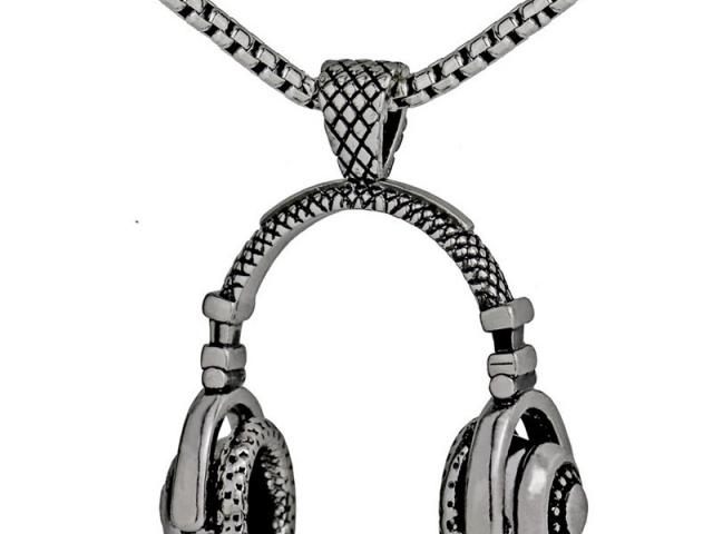 Headphone DJ Necklace