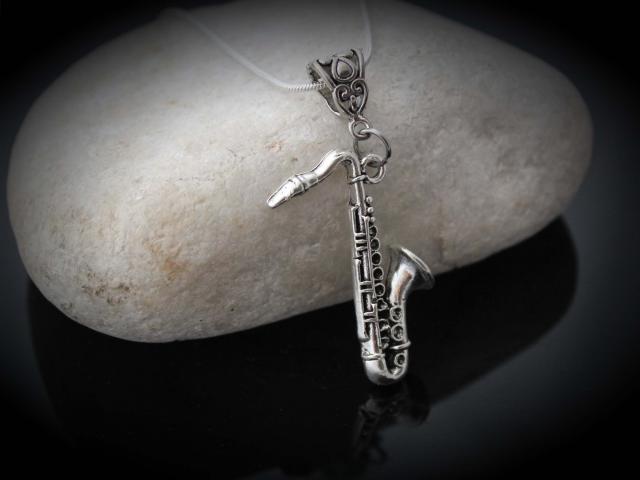 Saxophone Necklace