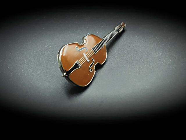 Double Bass (Contrabass) Pin Badge