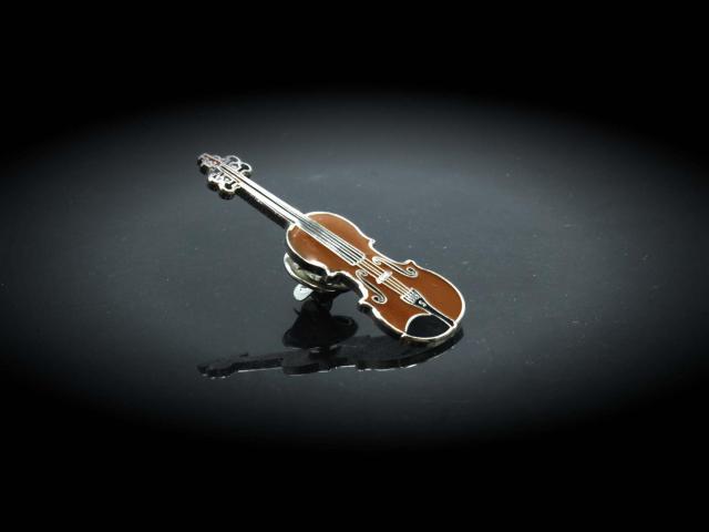Violin Pin Badge