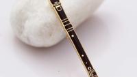 Recorder Musical Instrument Pin Badge